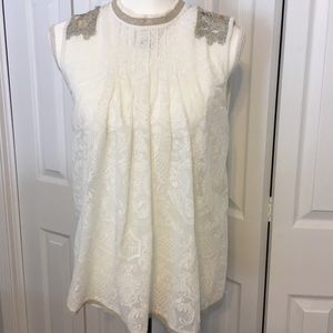 Anthropologie Tiny "Pizzo" tank size S